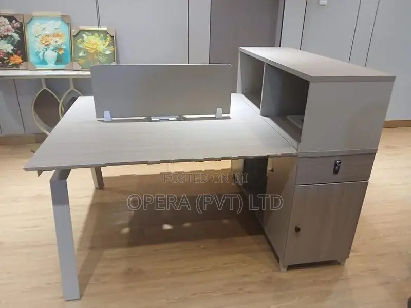 2 Seater Office Workstation Table