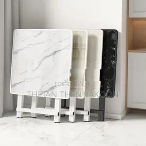 Folding Table Marble Design