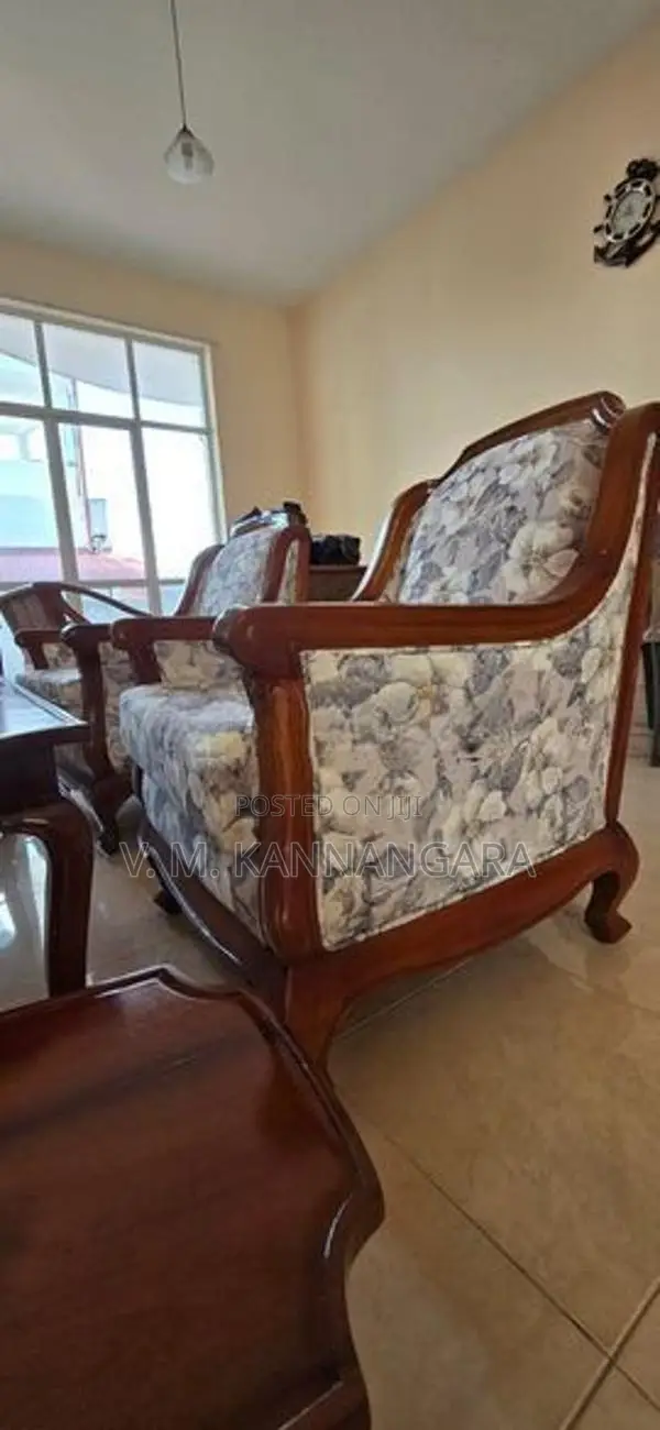 Teak Timber Sofa Set