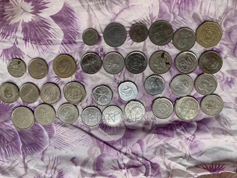 Old Foreign Coins Collection
