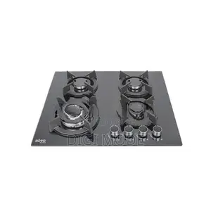 Euro (Turkey) 4 Burner Round Cooker Hob Glass Gas Heavy Duty