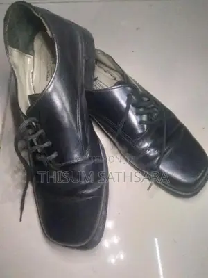 Leather Black Shoes 9 Size
