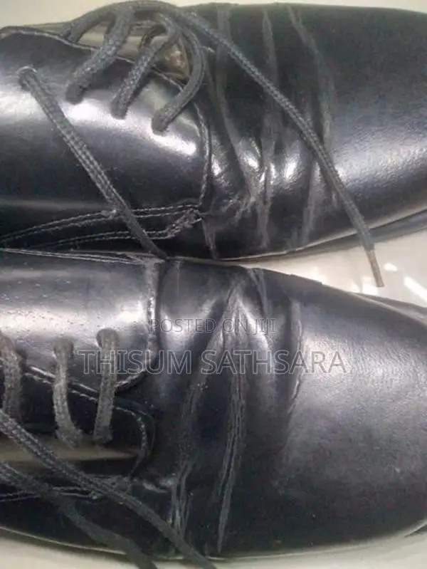 Leather Black Shoes 9 Size