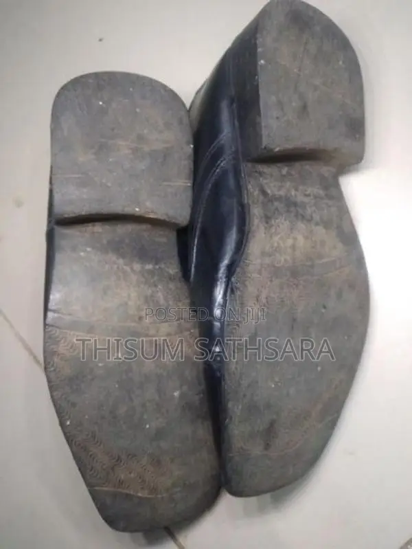 Leather Black Shoes 9 Size