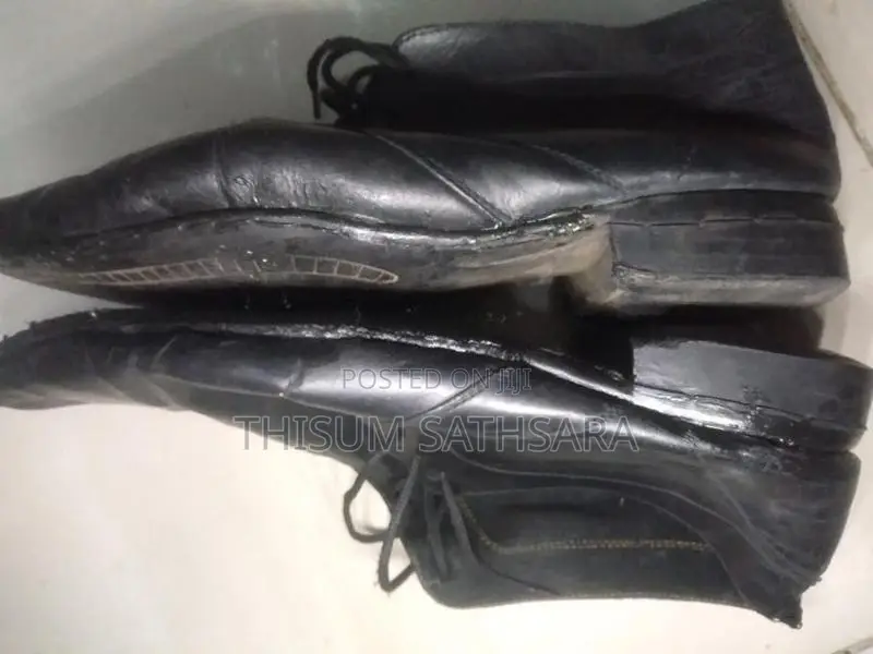 Leather Black Shoes