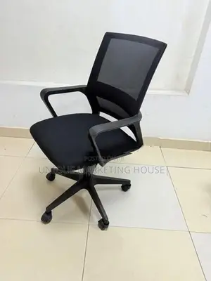 Mesh Fully Black Office Chairs