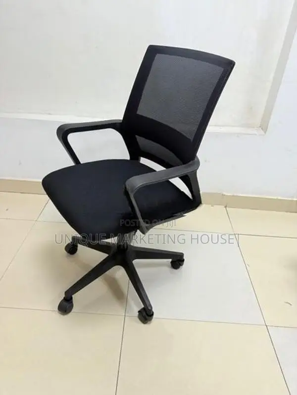 Mesh Fully Black Office Chairs
