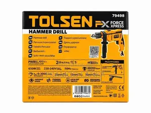 TOLSEN Impact Drill FX Series 13mm