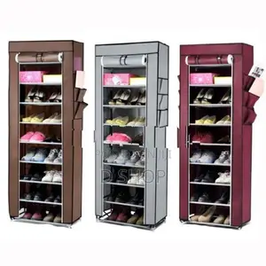 9 Layer - Cloth Cover up Shoe Rack 5' feet Height Free |Delivery