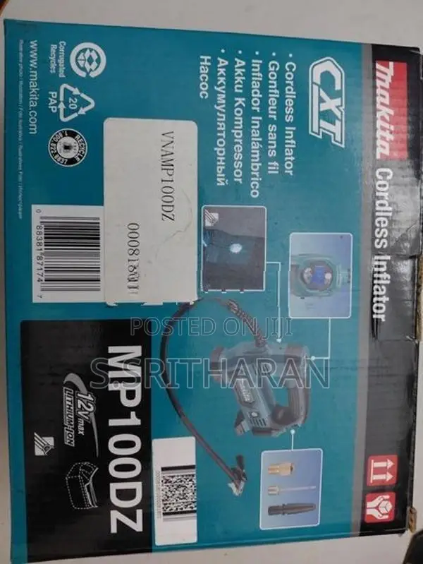 Vehicle Cordless Inflator