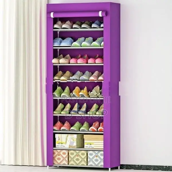 9 Layer - Cloth Cover up Shoe Rack 5' feet Height Free |Delivery