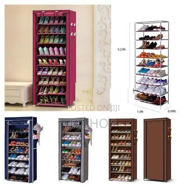 9 Layer - Cloth Cover up Shoe Rack 5' feet Height Free |Delivery