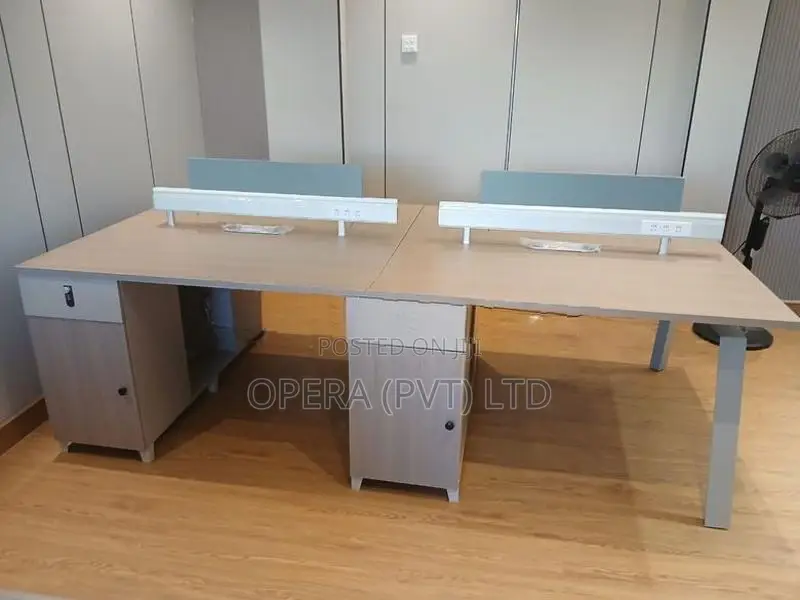 Modern Office Table with Chairs