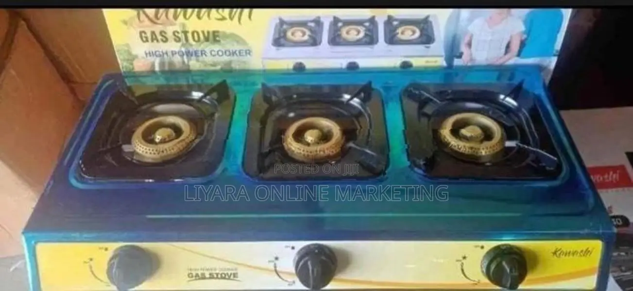 Kawashi 3 Burner Gas Stove