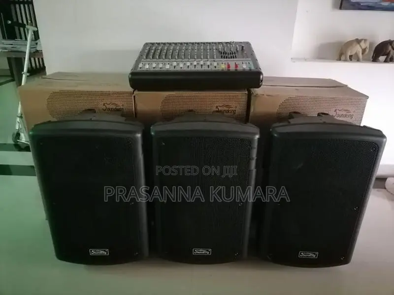Soundking Speaker 12” with Powerd Mixer