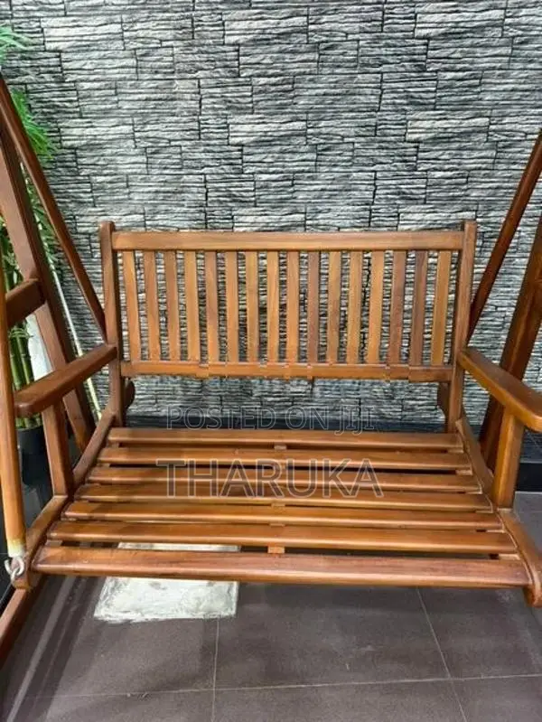 Wooden Garden Swing Chair