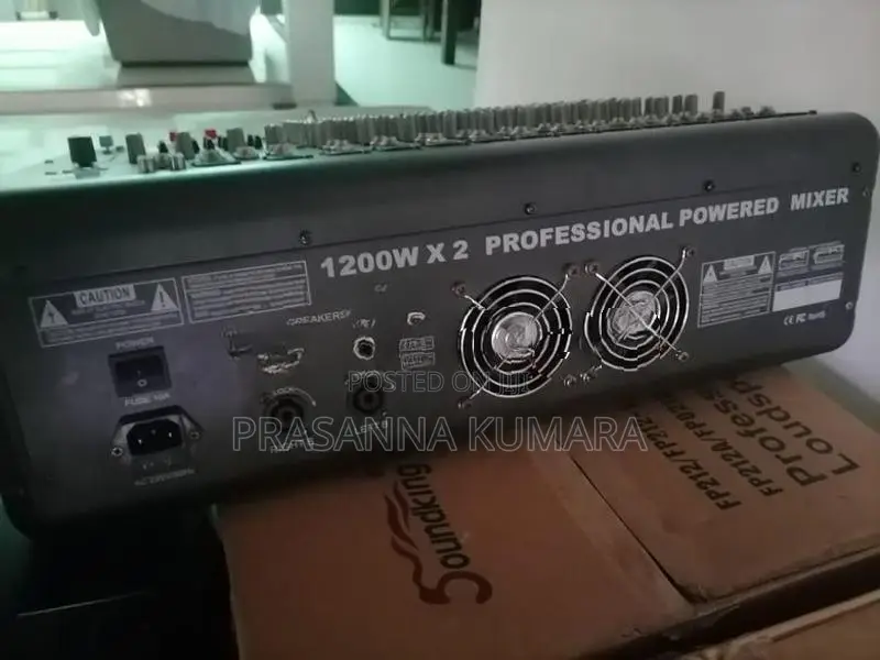 Soundking Speaker 12” with Powerd Mixer