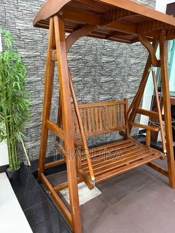 Wooden Garden Swing Chair