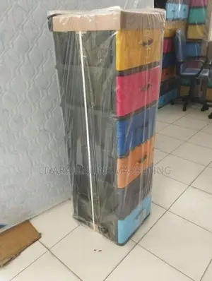 UNIKIDS 6 Drawer Plastic Cupboard