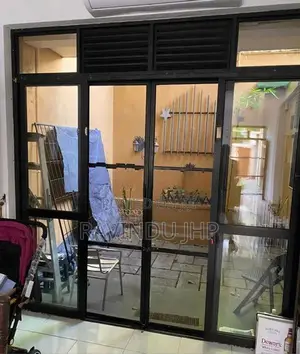 used Aluminium double sliding door avaliable for sale!