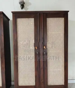 Treated Mahogany Cupboard