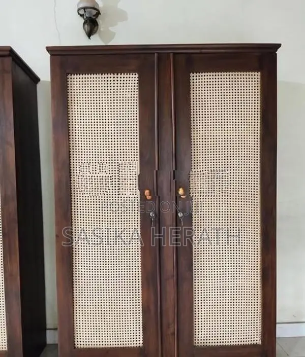 Treated Mahogany Cupboard