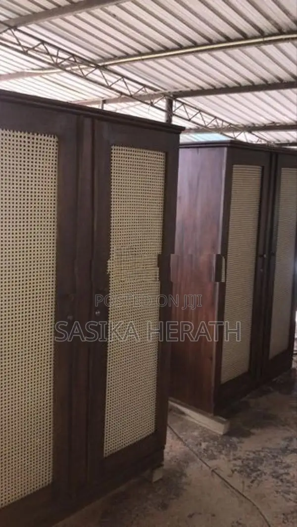Treated Mahogany Cupboard