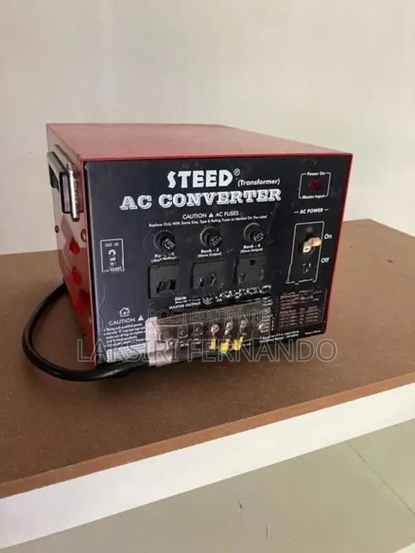 Steed 3450W MAX AC Voltage Converter