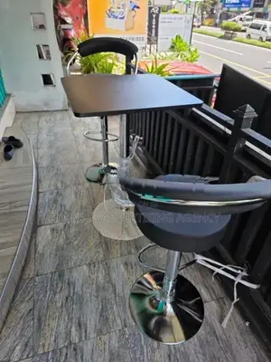 New Hotel Bar Table with Two chair Full set