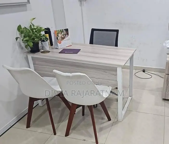 Office Table with Chairs Set