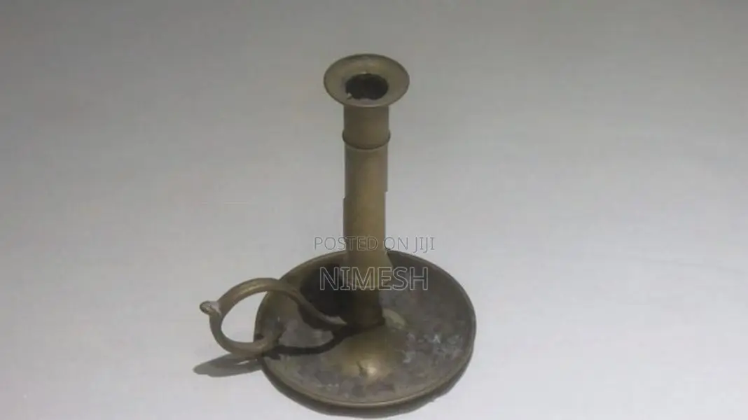 Brass Candles Holder Heavy Solid