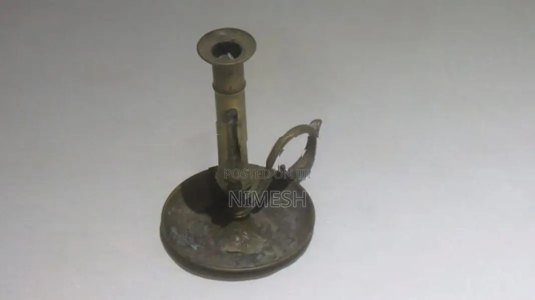 Brass Candles Holder Heavy Solid