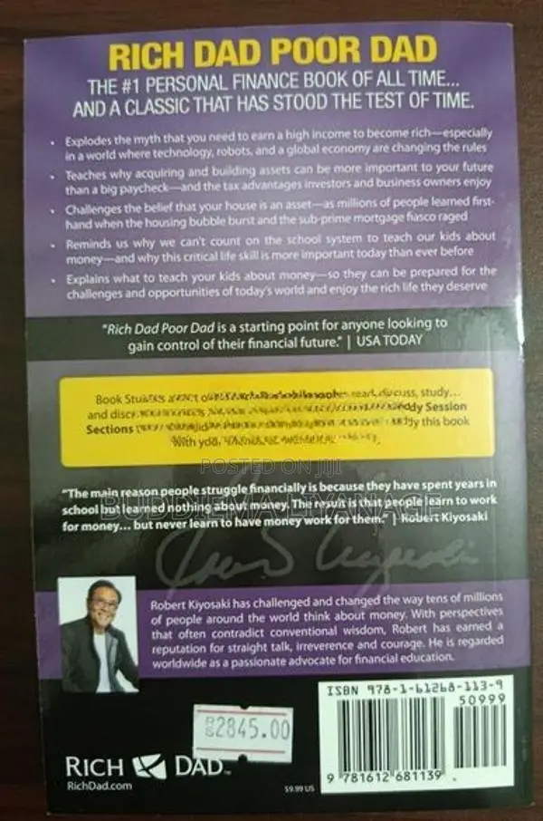 Rich Dad Poor by Robert T. Kiyosaki