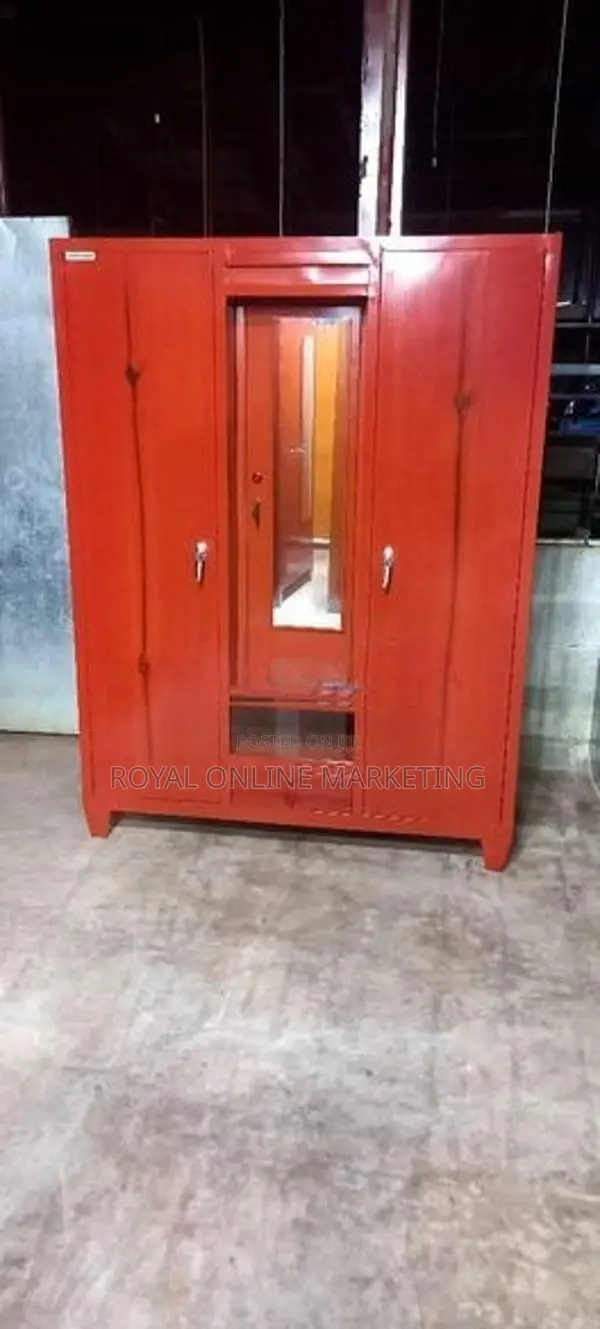 3 Door Steel Cupboard (M-28)