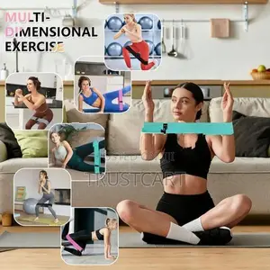 3 Pack Fabric Resistance Band Set - Gym Workout Booty Bands