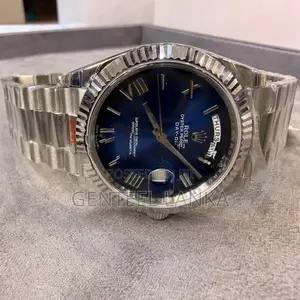 Rolex Day-Date 40MM Blue Dial Watch
