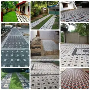 Interlock Paving with Malaysian Grass