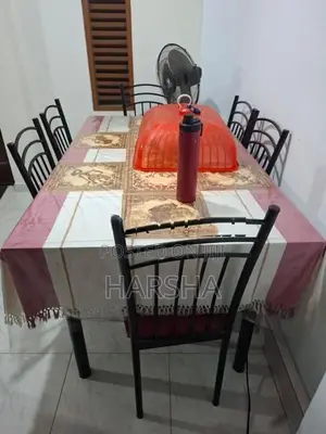Metal Table with Charis