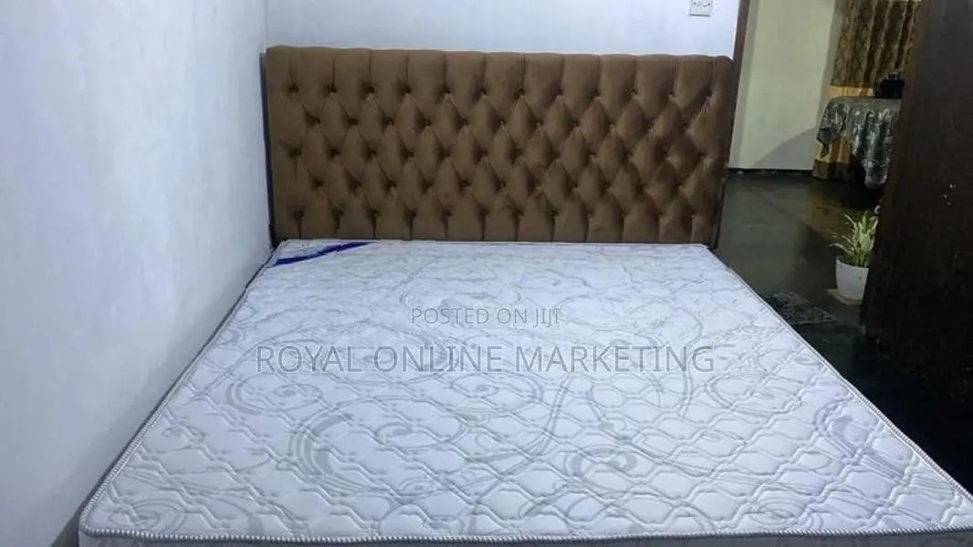 78 by 72 Divan Bed with Spring Mattress (G-29)