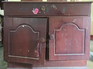 Old Teak Wooden Cupboard