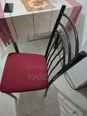 Metal Table with Charis