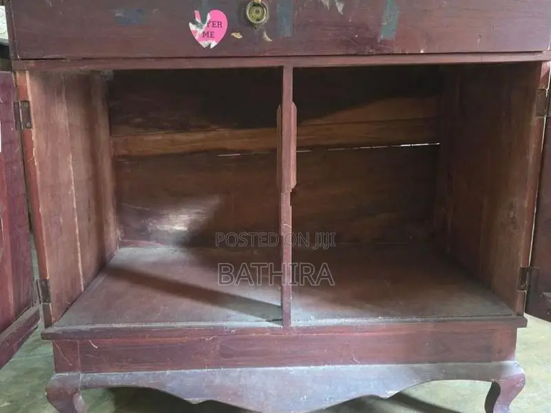 Old Teak Wooden Cupboard