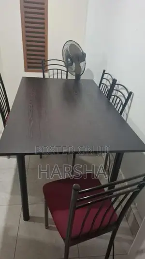 Metal Table with Charis