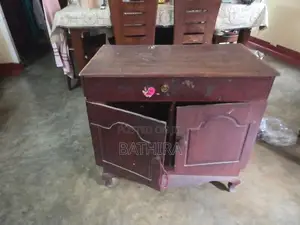 Old Teak Wooden Cupboard