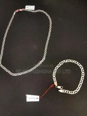 Silver Chain & Bracelet