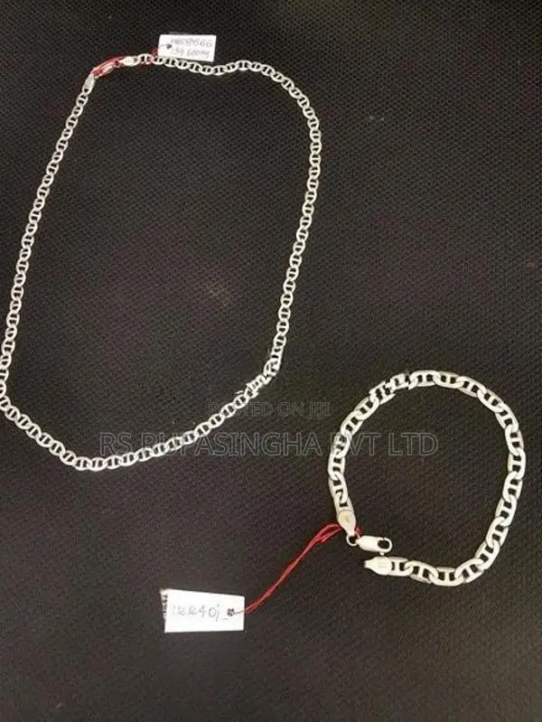 Silver Chain & Bracelet