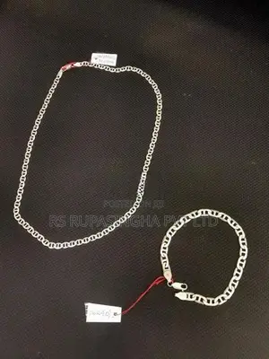 Silver Chain & Bracelet