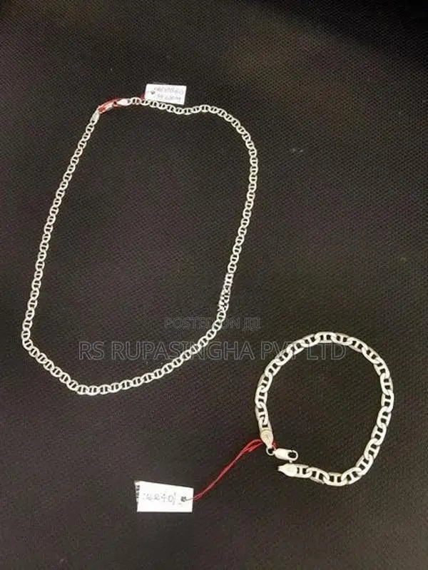 Silver Chain & Bracelet