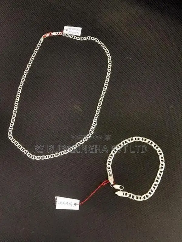 Silver Chain & Bracelet