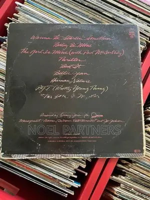 Michael Jackson Thriller LP